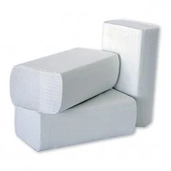 Image of Leonardo M Fold Hand Towels 2 Ply White (Case of 3000) (HT8301)