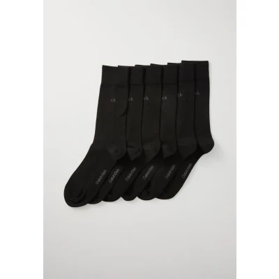 Image of Calvin Klein Underwear MEN SOCK 6 PACK Socks, Men&#039;s, Size: 9 11, Black