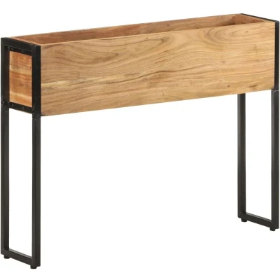 Image of vidaXL Planter 90x20x68 cm Solid Acacia Wood