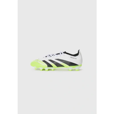Image of adidas Unisex Predator League Multi Ground Football Boots, FTWR White/core Black/Lucid Lemon, 9 UK