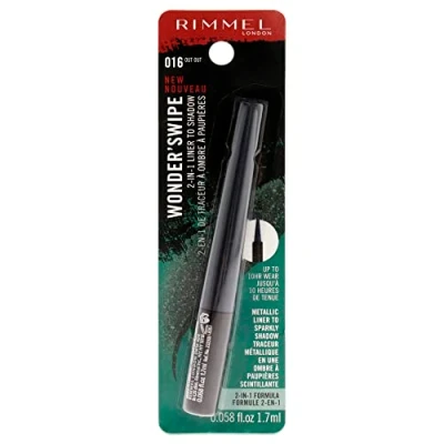 Image of Rimmel London Wonder Swipe 2 in 1 Liner to Shadow 016 Out For Women 0.058 oz Eyeliner