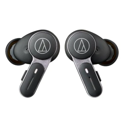 Image of Audio Technica ATH TWX7BK In Ear Headphones Bluetooth Black