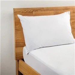 Image of Mitre Comfort Percale Housewife Pillowcase White