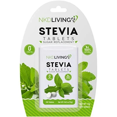 Image of NKD Living Pure Stevia Sweetener Tablets 200 Non bitter