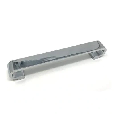 Image of 160mm Polished Chrome Curl Handle for Kitchen Cabinets Bedroom Bathroom Furniture Cupboards