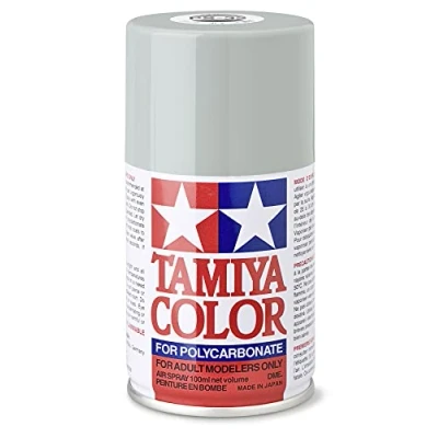 Image of TAMIYA 86032 PS 32 Corsa Grey Polycarbonate 100 ml Spray Paint for Plastic and RC Model Making, Making Craft Accessories, Paints TAM86032