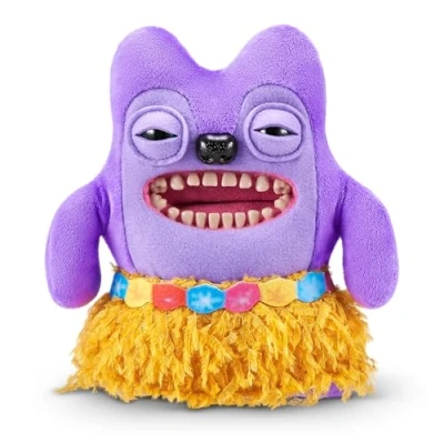 Image of Fuggler Vacay Vibes by ZURU, Funny Ugly Monster, Plush, Collectible, Toy (Greedy Grinner purple)