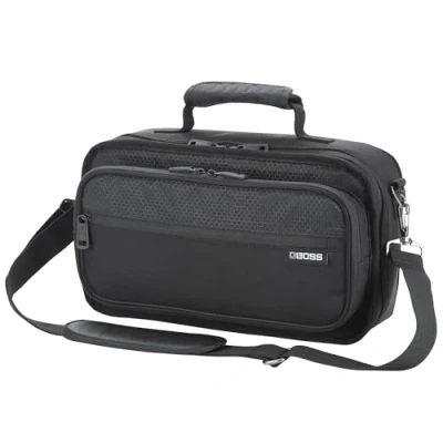 Image of BOSS CB BM S Compact Multi Effects Case Compatible with GX 10, GT 1 &amp; 1B Lightweight Durable Thick Internal Padding Adjustable Shoulder Strap Versatile Accessory Pockets