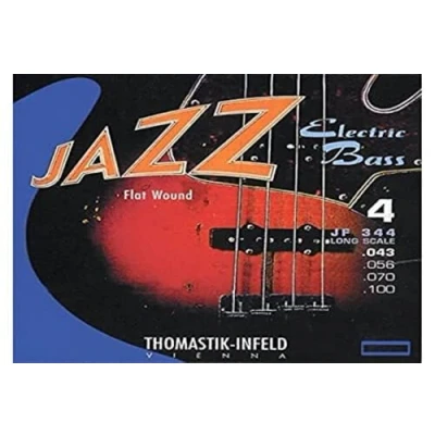 Image of Thomastik Einzelsaite A .070 Stahlkern, Nickel flat wound short scale 32&quot; JF32070 für E Bass Jazz Satz JF324