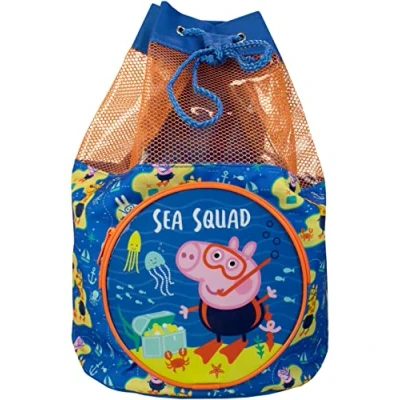 Image of Peppa Pig Kids Swim Bag George Blue