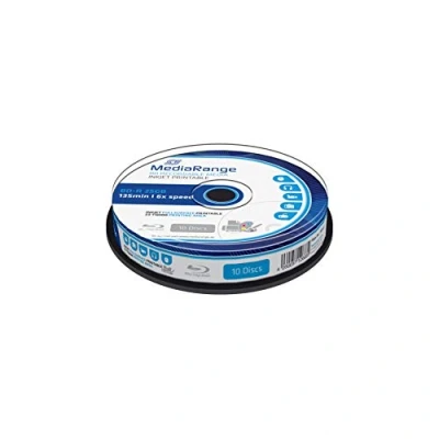 Image of MediaRange MR500 BD R Blu ray Discs 6x 25GB (Pack of 10)