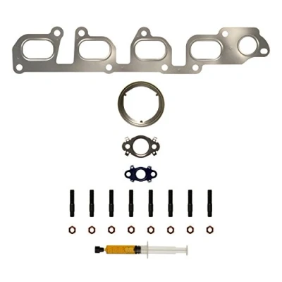 Image of 03L145702T Mounting Kit, charger AJUSA JTC11703 with studs, syringe oil gaskets/seals VOLKSWAGEN: Transporter 5, 5 Bus