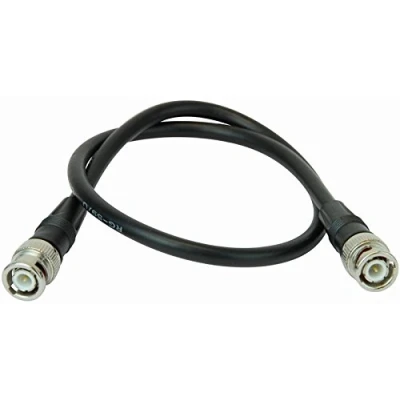 Image of Pro Signal JR9001/59U 0.5M ROHS BNC Male to RG59 Coaxial Lead, 0.5m, 75 Ohm
