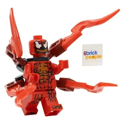Image of LEGO Superheroes: Carnage Minifigure with Appendages