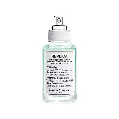 Image of Maison Margiela Replica Bubble Bath 30ml edt + 3 Niche samples Free