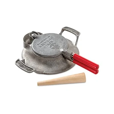 Image of Nordic Ware 01540 Krumkake Iron, Aluminum, Silver