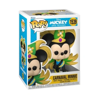 Image of Funko Pop! Disney: MAtW Carnaval Minnie Mouse Collectable Vinyl Figure Gift Idea Official Merchandise Toys for Kids &amp; Adults Movies Fans Model Collectors and Display