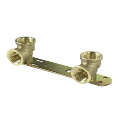 Image of Concealed Shower Bracket/Length 150mm / Thermostatic Mixer Tap Bar Back Plate BSP Thread Faucet Connection Set 1/2x1/2 x L 150 Wärmer System PSW Trade SUPPLIERS LTD
