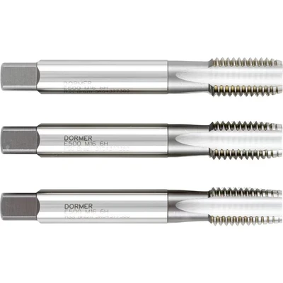 Image of E500 M16X2.00MM hss Straight Flute NO.6 Tap Set Dormer