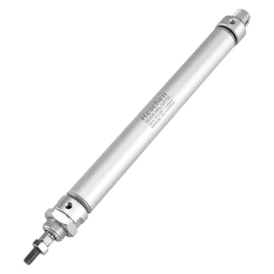 Image of Heschen Pneumatic Slim Air Cylinder, MAL 16 150, M5 Port, 16mm Bore, 150mm Stroke, Double Acting