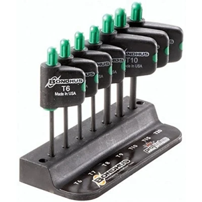 Image of BONDHUS, TFX7 TORX FLAGDRIVER Set TX6 TX20 7PC, 34445
