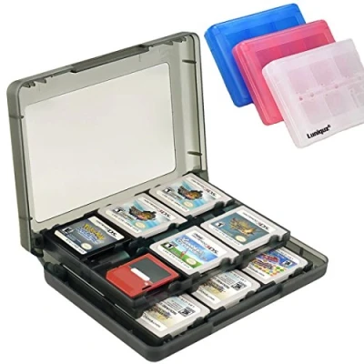 Image of Luniquz 26 in 1 Game Card Case Holder for Nintendo New 3DS / Dsi/Dsi XL/Dsi LL/DS/DS Lite Cartridge Box/Black