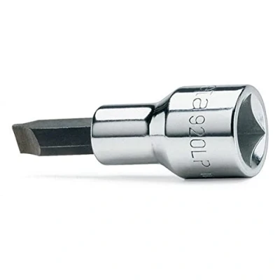 Image of Beta 9200454 Model 920 LP1.2X8 Socket Drivers for Slotted Head Screws, 1/2 Drive, 1.2mm x 8mm