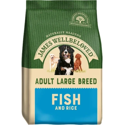 Image of James Wellbeloved Adult Large Breed Fish &amp; Rice 15kg