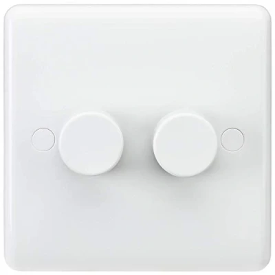 Image of KnightsBridge Curved Edge 2G 40 400W Dimmer