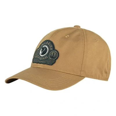 Image of Fjallraven 86979 232 Classic Badge Cap/Classic Cap Hat Unisex Buckwheat Brown Size S/M