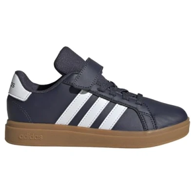 Image of adidas Grand Court 2.0 Shoes Children Tennis, Shadow Navy/FTWR white/GUM10, 11 UK Child