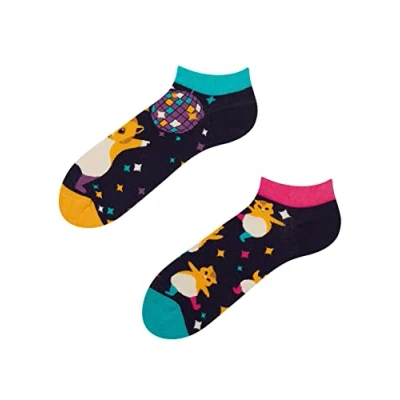 Image of Dedoles Unisex Socks for Women, Men &amp; Kids Cotton Funny Designs Football Bicycle Horses Plants Firefighter Gift Mismatched, Design: Hamster Proms, Colour: Multicolour, Size: 8 9.5 W / 9 11 M UK