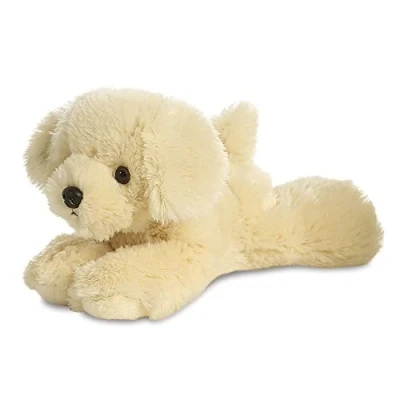 Image of Aurora, 31252, Mini Flopsies Bailie Golden Retriever, 8In, Soft Toy, Cream