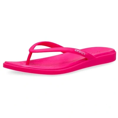Image of Crocs Women Flip, Miami Thong Dragon Fruit, 6 UK
