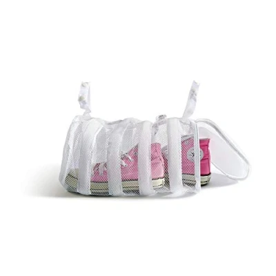 Image of Perfetto Washing Machine Bag Save Laundry Dimension 40 x 18 Cm. Shoes, Fabric, Bianco, One Size