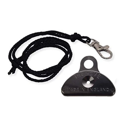 Image of ACME Plastic Shepherd Dog Whistle, ABS, Black/Black, Ideal for Training