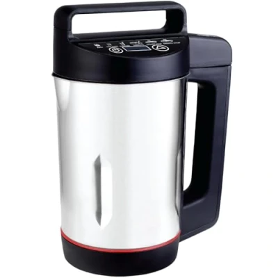 Image of Trendi 1.6L Soup Maker Digital Family Sized Ideal for Smooth &amp; Chunky 6 Functions Including Keep Warm Stainless Steel Jar Blade Auto Memory Function Overflow Sensor 1040W