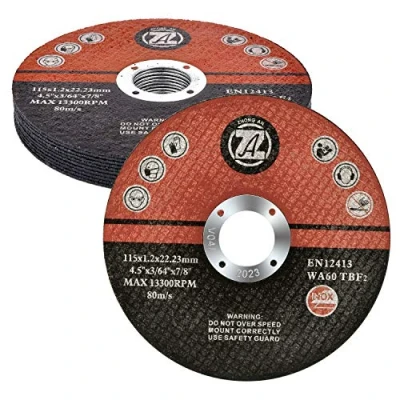 Image of 115mm Metal Cutting Discs, 20PCS Stainless Steel Cut Off Wheels, 1.2mm Thin Grinding Discs for Angle Grinder