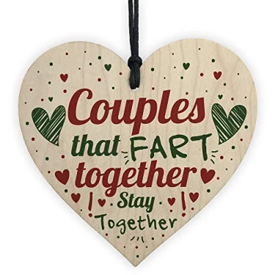 Image of RED OCEAN Funny Boyfriend And Girlfriend Gifts Valentines Gift For Husband Wife Anniversary Card Him Her Keepsake Plaque