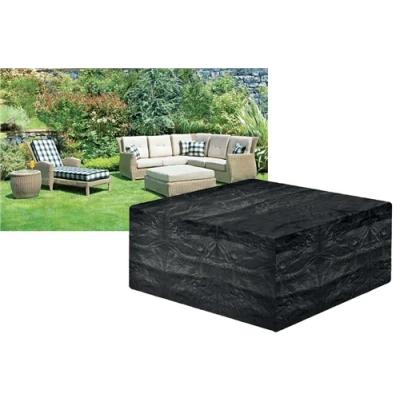 Image of Garland Large Coffee Table Cover Black, 5 Year Warranty