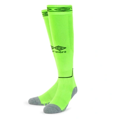 Image of Umbro Mens Diamond Football Socks (Green Gecko/Black) Multicolour Size Large