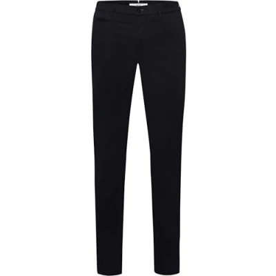 Image of BRAX Men&#039;s Style Fabio in Hi Flex: Super Elastic Slim Chinos Pants, Black, 35 W/32 L