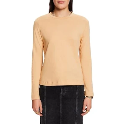 Image of ESPRIT Women&#039;s 113EE1K332 T Shirt, 850/PASTEL Orange, XXS