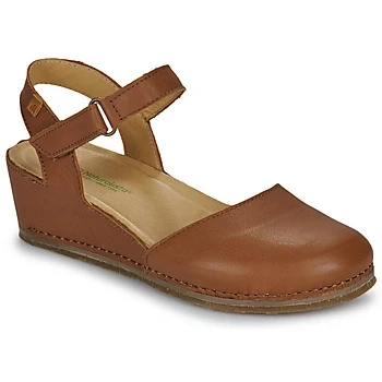 Image of El Naturalista PICUAL women&#039;s Sandals in Brown