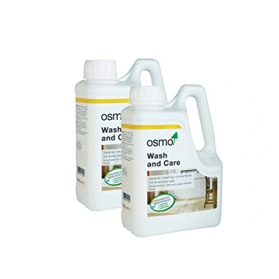 Image of Pack 2 x 1 litre Deal OSMO Wash and Care Wood Floor Cleaner