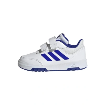 Image of adidas Boy&#039;s Unisex Kids Tensaur Hook and Loop Shoes Running, Cloud White/Lucid Blue/Black, 5 UK Child
