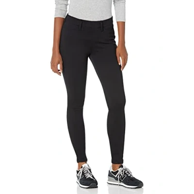 Image of Amazon Essentials Women&#039;s Pull on Knit Jegging (Available in Plus Size), Black, XXL Long
