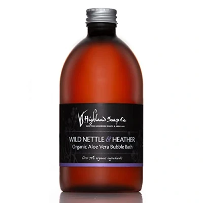 Image of The Highland Soap Company Wild Nettle &amp; Heather Bubble Bath 500ml