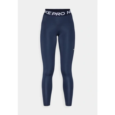 Image of Nike Performance Leggings, Women&#039;s, Size: Large, Midnight navy/white