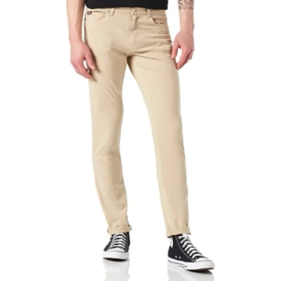 Image of GANT Men&#039;s D1. Hayes Retro Shield Jeans Slacks, Plaza Taupe, 35W / 34L